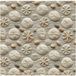 Printed Runner Sand Dollar