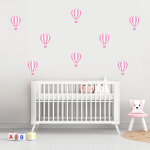 Hot Air Balloon Pattern - Pink