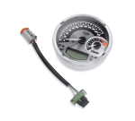 5 In. Combination Analog Speedometer tachometer Kilometers hr- Spun Aluminum Dial