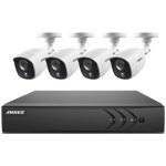 Annke 4CH 3MP DVR+4PCS 2MP Pir Camera Bullet