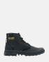 PALLADIUM Pampa Hi Coated Black Boots - UK10 / Black