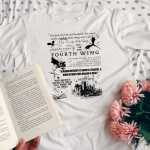 Fourth Wing Book Quotes T-Shirt