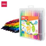 Felt Fibre Pen 24 Colour Brush Tip – EC10324