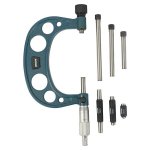 Outside Micrometer 100 Mm 0.004 Mm Acc. 0.01 Mm Grad. With Interch. Anvil AC325 004 01