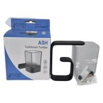 Splashworks Ash Toothbrush Tumbler Black Width: 7CM