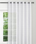 Semi Sheer Eyelet Voile