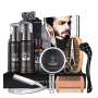 11-PIECE Beard Kit For Men Beard Growth Kit Grooming & Trimming Tool Set