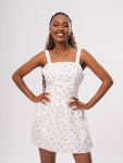 Edge Floral Print Sleeveless MINI Dress - XS Assorted