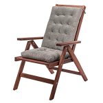 Moirig Rocking Chair Cushion Non Slip Durable Tufted Pads Fadeshield Set Of Seat And Back Cushions With Ties For Indoor Outdoor