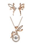 DESTINY Fairy Set With Swarovski Crystals Rose