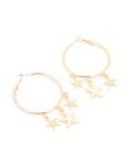 Goldair Gold Starfish Hoop Earrings