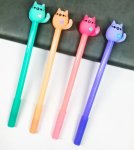 Cat Gel Black Pen