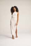 Hailee Halter Dress - Milk - M-l
