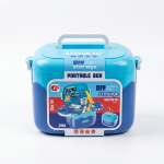 20 Piece 2-IN-1 Diy Doctor Play Set Blue
