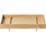 Abento Sectioned Tray In Light Wood Small