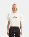 G-star Raw Felt Logo Boxy Milk T-Shirt - XL White