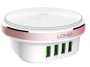 LDNIO 4-PORT USB Universal Travel Adapter With LED Night Lamp