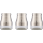 Silver Vintage Stainless Steel & Glass Canister 14.5CM Print May Vary