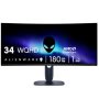 Alienware 34 Curved Gaming Monitor AW3425DWM - 34-INCH Wqhd 180HZ 1MS Display 1500R Amd Freesync Premium Vesa Adaptivesync.