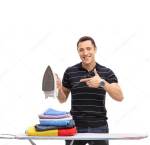 Non Stick Dry Iron 1200W Temp Control