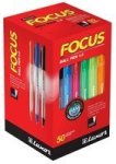 Focus Icy Ball Point Pen 1.0MM Black Box 50& 39 S