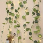 1PC Artificial Eucalyptus Vine String Lights Flower Plant Fairy Light Vine Light String For Valentine's Day Wedding Christmas Ho