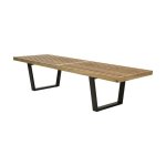 Wooden Bench Ash Wood 182CM George Nelson