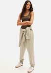Cotton-blend Sweatpants - Light Khaki Green