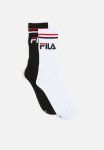 FILA Stallone Tube Sock Mens 2PK - Black & White