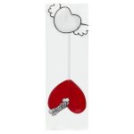 Novelty Candies Med Heart On Stick
