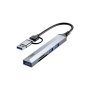 5 In 1 USB Type C Hub Multiport Adapter Tf/sd Card Reader/usb 3.0/2.0