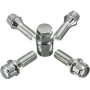 Kr Rim Lock Nut Set: M12X1.25MM 1 Pack
