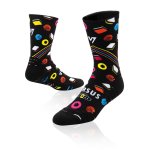 Versus Allsorts Liquorice Active Crew Length Socks