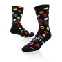 Versus Allsorts Liquorice Active Crew Length Socks