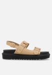 Madison Jagger Flatform Sandal - Dark Brown