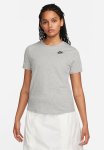 Nike W Nsw Tee Club - Dk Grey Heather