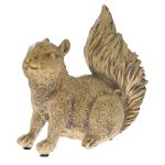 Goldair Gold Ceramic Squirrel 16X9X16CM