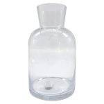 Glass Carolienkie Vase Clear 18.5CM