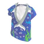 Kiddies Swim Cloak - Shark