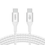 Belkin Boostcharge - Usb-c Male To Usb-c Male Braided Cable 240 Watt