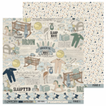 Scrapbook Page Baba Boudjies Double Sided