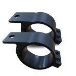 Spot Light Brackets Black 76MM