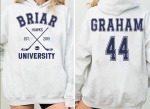 Briar University Text Design Tops
