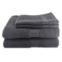 Eqyptian Collection Towel -440GSM -2 Hand Towels 2 Bath Sheets -dark Grey