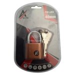Alito Short Shackle Security Padlock 40MM Bronze