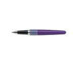 Pilot Pen Mid Range Gel Violet Ellipse Barrel Black Ink