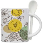 Eden Sublimation Ceramic Coffee Mug & Spoon Set 320ML