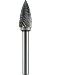 Alpen Tc Rotary Burr 6MM Arc Pointed Nose For Hard Metals