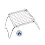 Bbq Grill Rack Steel Grill Portable Camping Grill Folding Barbecue Grill