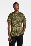 G-star Raw 9 Aop Camo G - Wild Olive Camo Paint
